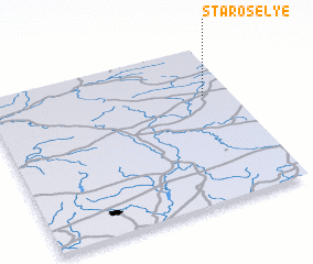 3d view of Starosel\