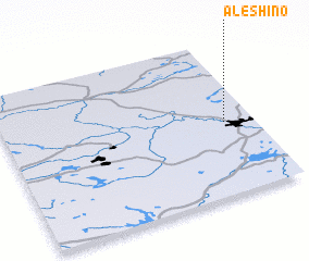 3d view of Alëshino