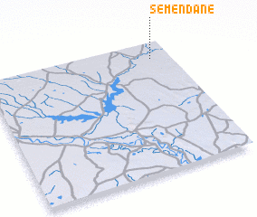 3d view of Semendane