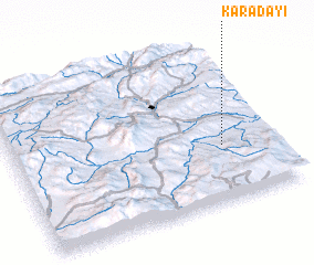 3d view of Karadayı