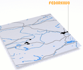 3d view of Fedorkovo