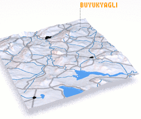 3d view of Büyükyağlı