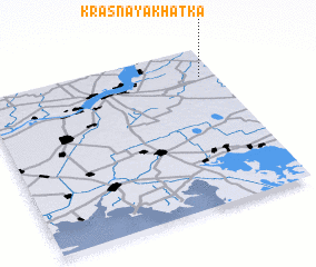 3d view of Krasnaya Khatka