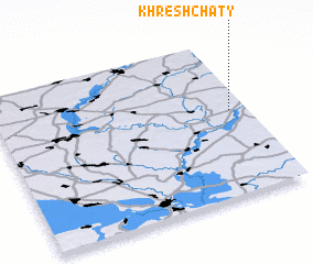 3d view of Khreshchaty