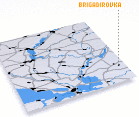 3d view of Brigadirovka