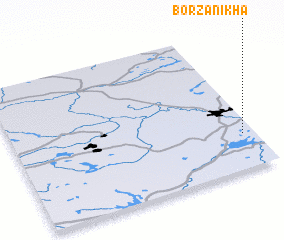 3d view of Borzanikha