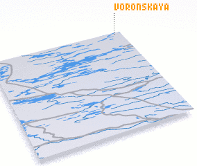 3d view of Voronskaya
