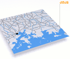 3d view of Jinja