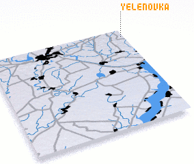 3d view of Yelënovka
