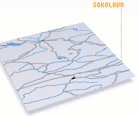 3d view of Sokolovo