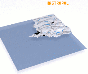 3d view of Kastropolʼ
