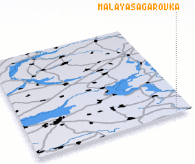 3d view of Malaya Sagarovka