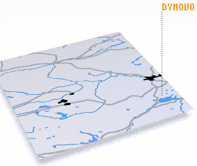 3d view of Dymovo