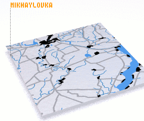 3d view of Mikhaylovka