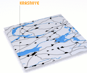 3d view of Krasnoye