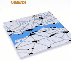 3d view of Leninsʼke