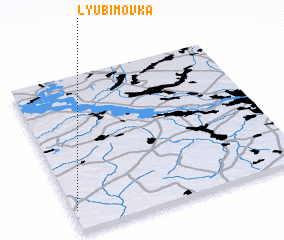 3d view of Lyubimovka