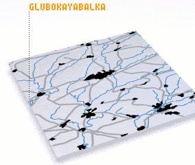 3d view of Glubokaya Balka