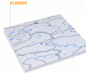 3d view of Klënovo