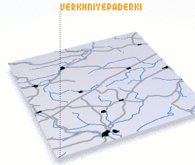 3d view of Verkhniye Padërki