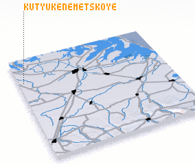 3d view of Kutyuke-Nemetskoye