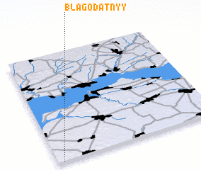 3d view of Blagodatnyy