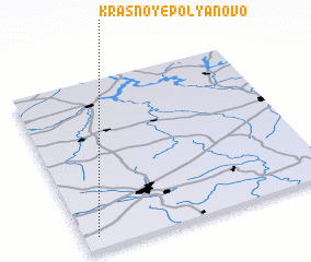 3d view of Krasnoye Polyanovo