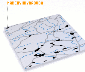 3d view of Marchykhyna Buda