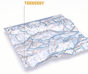 3d view of Tekkeköy