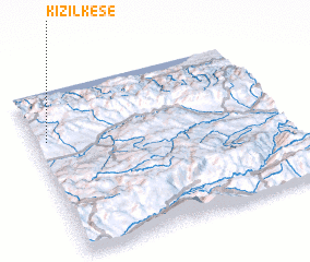 3d view of Kızılkese