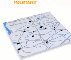 3d view of Proletarskiy