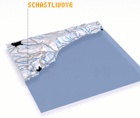 3d view of Schastlivoye