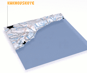 3d view of Kakhovskoye