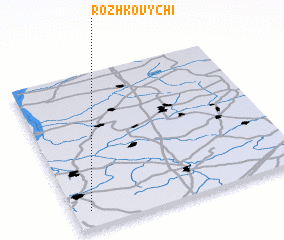 3d view of Rozhkovychi