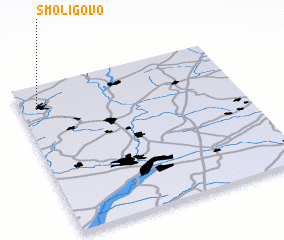 3d view of Smoligovo