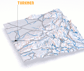 3d view of Türkmen