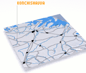 3d view of Konchi-Shavva