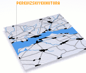 3d view of Perevizskiye Khutora