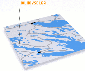 3d view of Kovkoy-Sel\