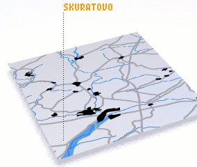 3d view of Skuratovo