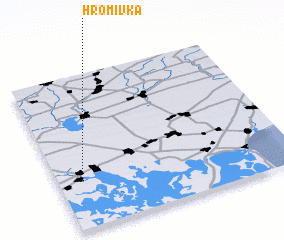 3d view of Hromivka