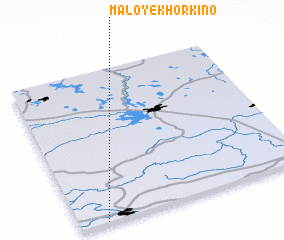 3d view of Maloye Khor\