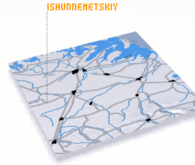 3d view of Ishunʼ-Nemetskiy