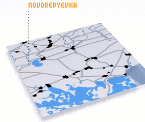 3d view of Novo-Repʼyevka