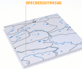 3d view of Opechenskiy Posad