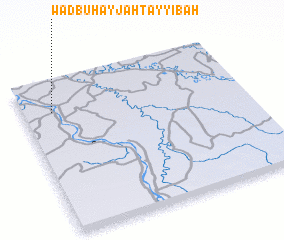 3d view of Wad Buhayjah Ţayyibah