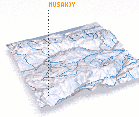 3d view of Musaköy