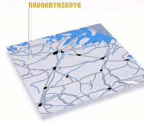 3d view of Novokrymskoye