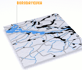 3d view of Borodayevka