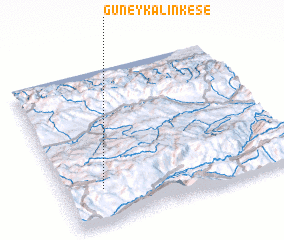 3d view of Güneykalınkese